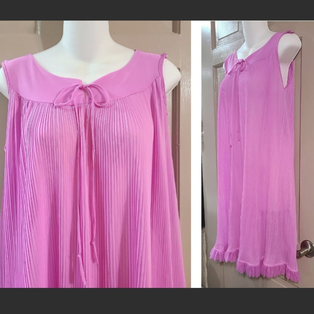 VINTAGE Barbie color Babydoll dress mini gown
